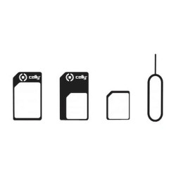 CELLY - Kit adattatori per scheda SIM