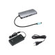 i-Tec USB-C Metal Nano Dock - Docking station - USB-C / Thunderbolt 3 - VGA, HDMI - GigE - 112 Watt - Europa