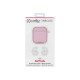 Celly Air Case - Custodia per auricolari - silicone - rosa - per Apple AirPods (1° generazione, 2ª generazione)