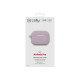 Celly Air Case - Custodia protettiva per auricolari - silicone - rosa - per Apple AirPods Pro