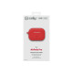 Celly Air Case - Custodia protettiva per auricolari - silicone - rosso - per Apple AirPods Pro