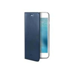Celly Air Pelle AIRPELLE800BL - Flip cover per cellulare - vera pelle - per Apple iPhone 7