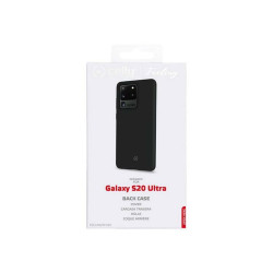 Celly FEELING - Cover per cellulare - silicone - nero - per Samsung Galaxy S20 Ultra, S20 Ultra 5G