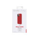 Celly FEELING - Cover per cellulare - silicone liquido - rosso - per Apple iPhone 12 mini