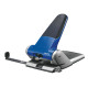Perforatore 5180 - passo 8 cm - max 65 fogli - 2 fori - blu - Leitz