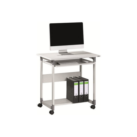 DURABLE PC Workstation System Computer Trolley 75FH - Postazione di lavoro - mobile - rettangolare - grigio - grigio base