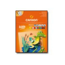 CANSON Kids - Carta da disegno - 240 x 320 mm - 10 fogli - assortiti
