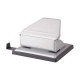 Perforatore 788 - con guida in ABS - max 15 fogli - 2 fori - passo 8 cm - alluminio - Zenith