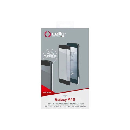 Celly FULLGLASS833BK - Protezione per schermo per telefono cellulare - vetro - per Samsung Galaxy A40
