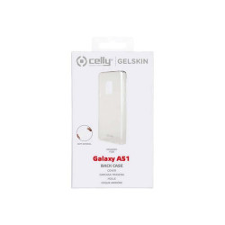 Celly Gelskin - Cover per cellulare - TPU (poliuretano termoplastico) - trasparente - per Samsung Galaxy A51