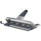 Perforatore Akto a punzoni indipendenti - max 30 fogli - 4/6 fori - passo 6/8 cm - argento - Leitz