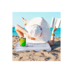 Celly POOLPILLOW - Altoparlante - portatile - senza fili - Bluetooth - 3 Watt - bianco