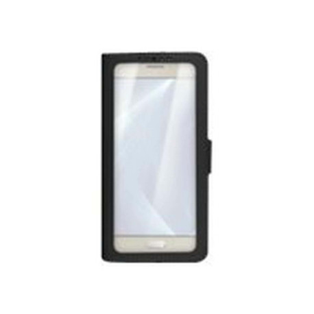 Celly Unicaview XL - Flip cover per cellulare - nero