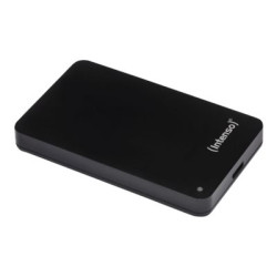 Intenso Memory Case - HDD - 2 TB - esterno (portatile) - 2.5" - USB 3.0 - 5400 rpm - buffer: 8 MB - nero