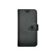 Celly Wally Unica XL - Flip cover per cellulare - ecopelle - nero