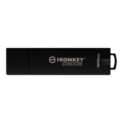 IronKey D300S - Chiavetta USB - crittografato - 128 GB - USB 3.1 Gen 1 - FIPS 140-2 Level 3 - Compatibile TAA