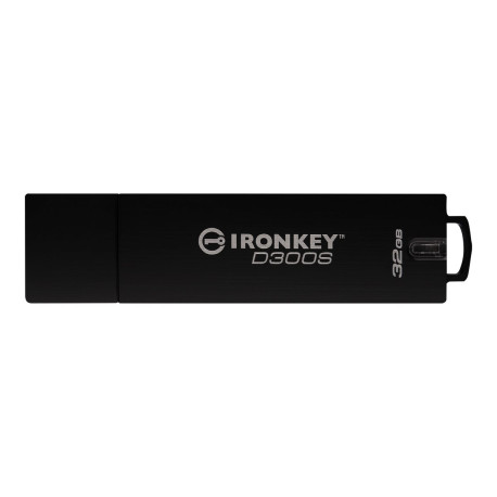 IronKey D300S - Chiavetta USB - crittografato - 32 GB - USB 3.1 Gen 1 - FIPS 140-2 Level 3 - Compatibile TAA