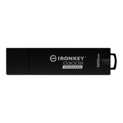 IronKey D300S Managed - Chiavetta USB - crittografato - 128 GB - USB 3.1 Gen 1 - FIPS 140-2 Level 3 - Compatibile TAA