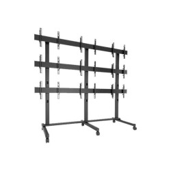 CHIEF FUSION - Carrello - per 9 display LCD - nero - dimensione schermo: 42"-46"
