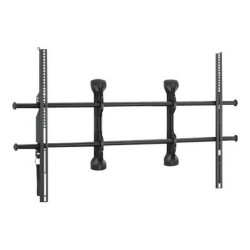 CHIEF X-Large FUSION 2.0 - Kit montaggio (montaggio fisso a parete) - per display LCD - acciaio - nero - dimensione schermo: 55