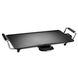 Piastra antiaderente Atena - 43 x 23 cm - 2000 W - nero - Melchioni family