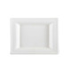 Piatto piano monouso - quadrato - 16 x 16 cm - canna da zucchero - bianco - Signor Bio - conf. 50 pezzi