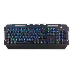 Conceptronic KRONIC - Tastiera - retroilluminato - USB - italiana - interruttore: interruttore blu - nero
