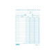 Edipro - Modulo debito/credito/bilancio - 100 fogli - 120 x 170 mm