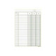 Edipro - Registro debito/credito/saldo - 100 pagine - 170 x 240 mm