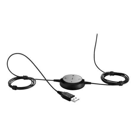 Jabra Evolve 20 MS mono - Cuffie con microfono - on-ear - convertibile - cablato - USB-C - isolamento dal rumore