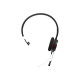 Jabra Evolve 20 MS mono - Cuffie con microfono - over ear - cablato - USB - Certificato per Skype for Business