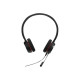 Jabra Evolve 20 MS stereo - Cuffie con microfono - over ear - cablato - USB - Certificato per Skype for Business