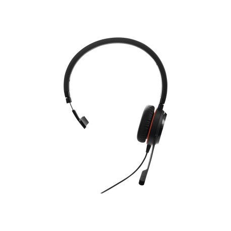 Jabra Evolve 20 UC mono - Cuffie con microfono - over ear - cablato - USB