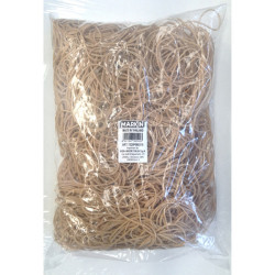 Elastici - diametro 2 cm - 1 kg - caucciù - avana - Markin