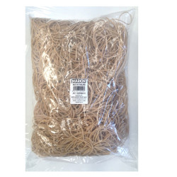 Elastici - diametro 4 cm - 1 kg - caucciù - avana - Markin