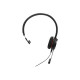Jabra Evolve 30 II MS Mono - Cuffie con microfono - on-ear - cablato - USB, jack 3,5 mm - Certificato per Skype for Business