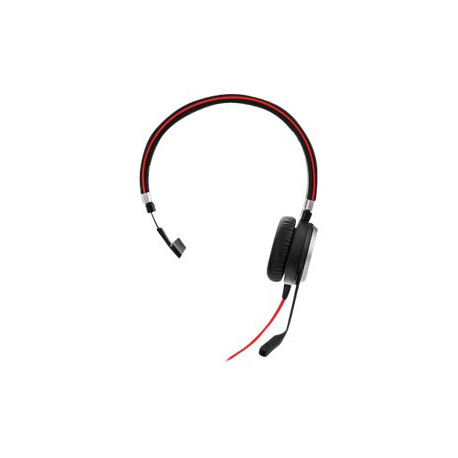 Jabra Evolve 40 UC mono - Cuffie con microfono - on-ear - cablato - jack 3,5 mm