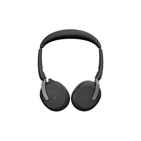 Jabra Evolve2 65 Flex MS Stereo - Cuffie con microfono - on-ear - Bluetooth - senza fili - eliminazione rumore attivata - USB-C