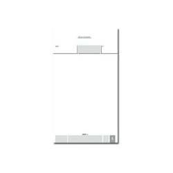 Data Ufficio - Ordini generici - 25 fogli - 100 x 168 mm - tripla - senza carbonio - numerato