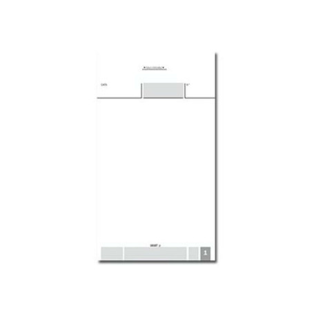 Data Ufficio - Ordini generici - 25 fogli - 100 x 168 mm - tripla - senza carbonio - numerato