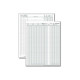 Data Ufficio - Registro corrispettivi - 16 pagine - 310 x 245 mm - numerato