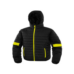 Piumino imbottito Bloom - taglia XL - nero/giallo - Deltaplus