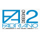 Album F2 - 33 x 48 cm - 12 fogli - 110 gr - liscio squadrato - collato - Fabriano