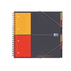 Blocco spiralato Organiser Book - 5mm con margine - 240 x 297mm - 80gr - 80 fogli - Oxford