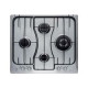Electrolux Soft RGG 6243 LOX - Piano cottura a gas - 4 piastre - Nicchia - larghezza: 56 cm - profondità 48 cm - acciaio inossi