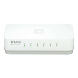 dlinkgo 5-Port Fast Ethernet Easy Desktop Switch GO-SW-5E - Switch - 5 x 10/100 - desktop