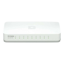 dlinkgo 8-Port Fast Ethernet Easy Desktop Switch GO-SW-8E - Switch - 8 x 10/100 - desktop