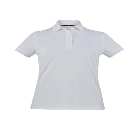Polo Susan - da donna - manica corta - taglia M - bianco - Giblor's