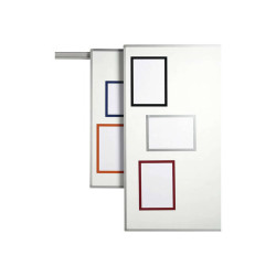 DURABLE DURAFRAME MAGNETIC - Portadocumenti - per A4 - magnetica - nero (pacchetto di 5)