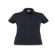 Polo Susan - da donna - manica corta - taglia M - nero - Giblor's